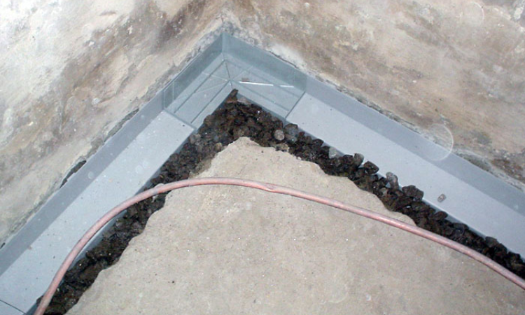 Sub Slab Drainage and Waterproofing